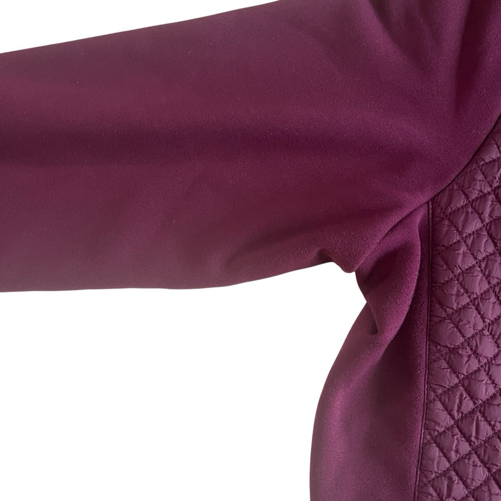 Baccini Women's Size 18/20 Purple Quilted Jacket Lightweight‎ Packable Pockets - Picture 5 of 9